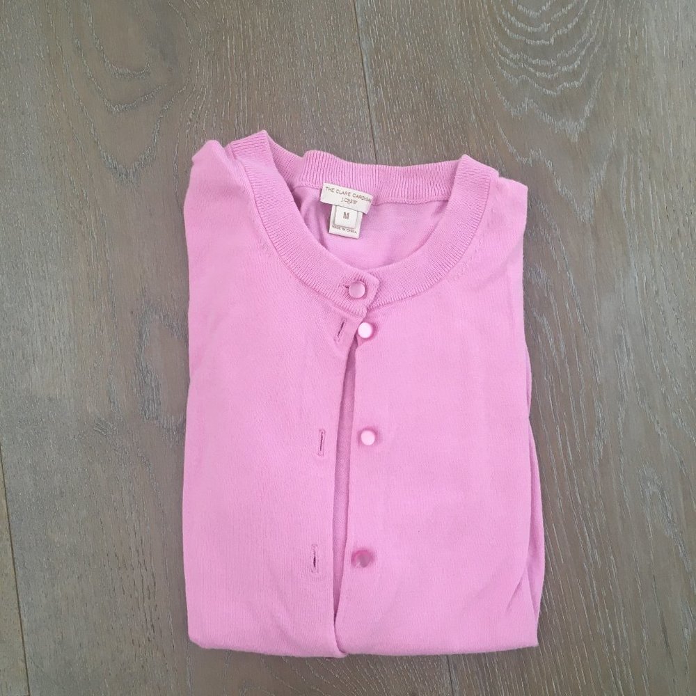 JCrew Pretty in Pink Sweater